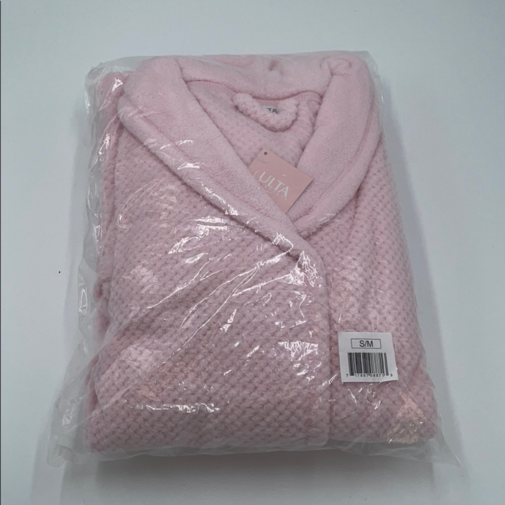 Ulta pink soft robe size S/M - Picture 4 of 4